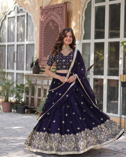 Moni5041 New Rangoli Silk With Heavy Sequins Lehenga Choli