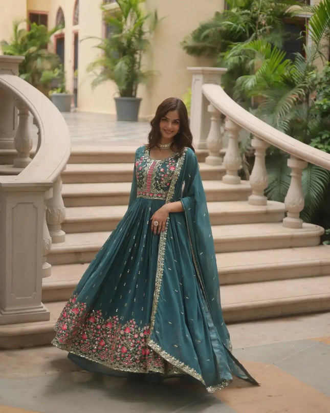 Mohini9198 Faux Georgette Gown Collection