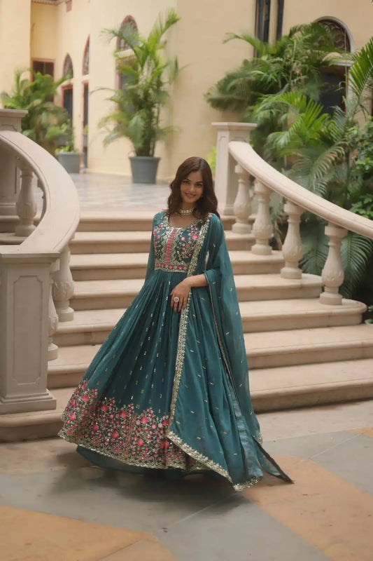 Mohini9198 Faux Georgette Gown Collection