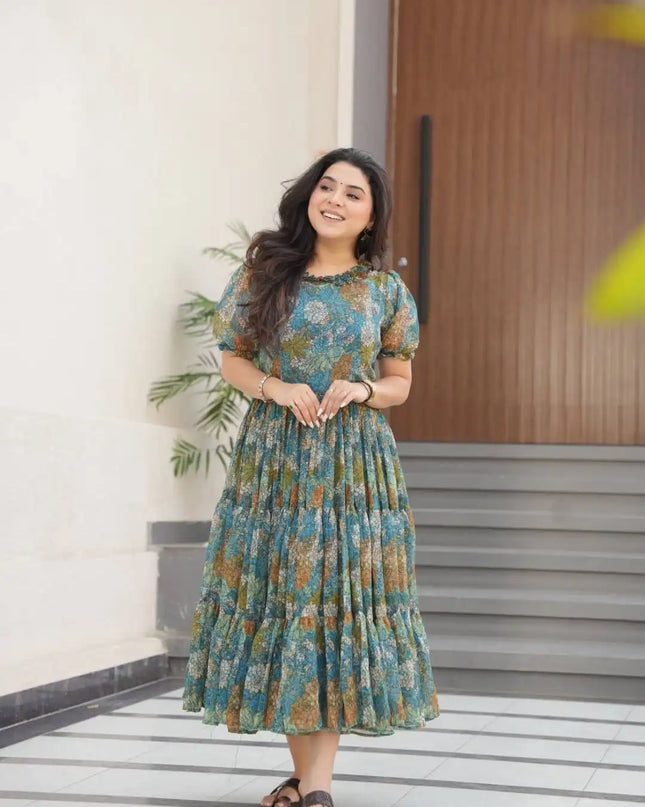 Mohini 9248 Georgette Printed Ladies Frock