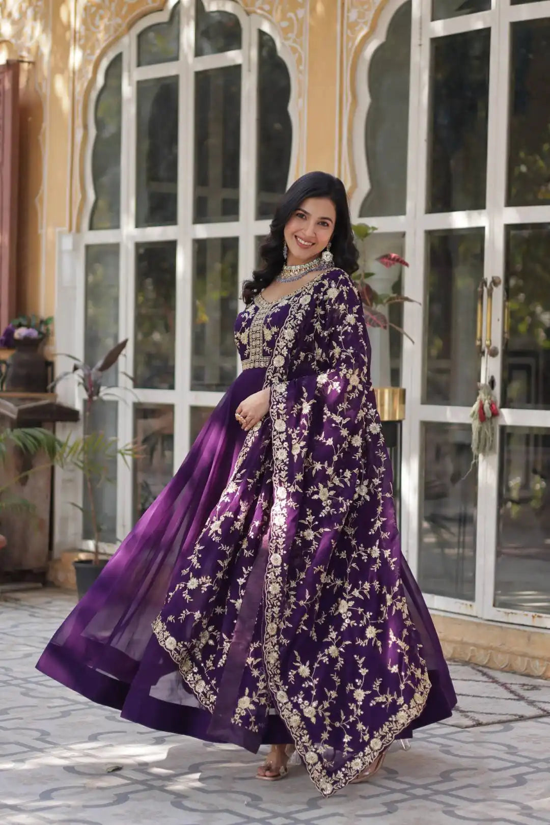 Mohini 9224 Designer Ladies Gown With Dupatta Dress 2025