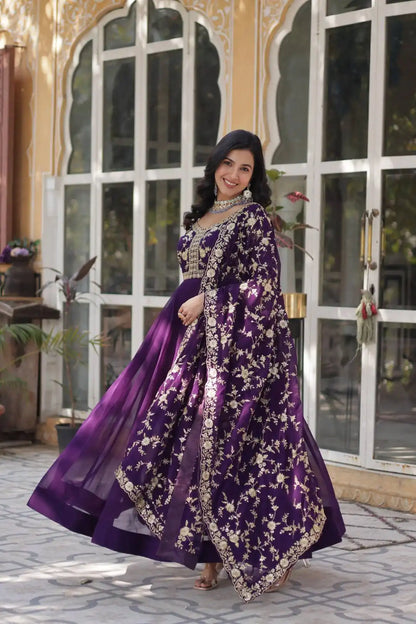 Mohini 9224 Designer Ladies Gown With Dupatta Dress 2025