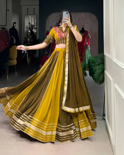 WMN 1613 Pure Rayon Navratri Lehenga Choli 2025