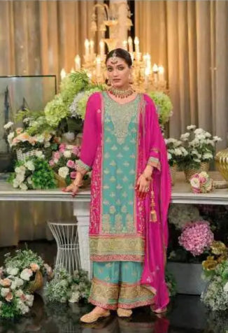 Eba Surili Vol 3 Chinon Designer Ready Made Dress Collection 2025