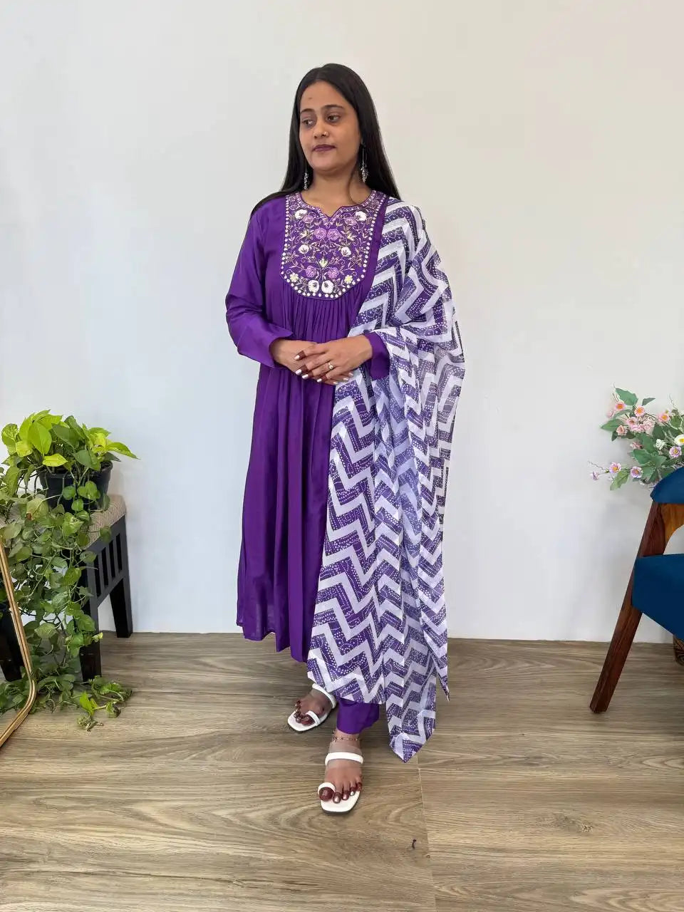 Yasu Vol 69 Pure Lilan  Blue Kurti Pant Dupatta Collection