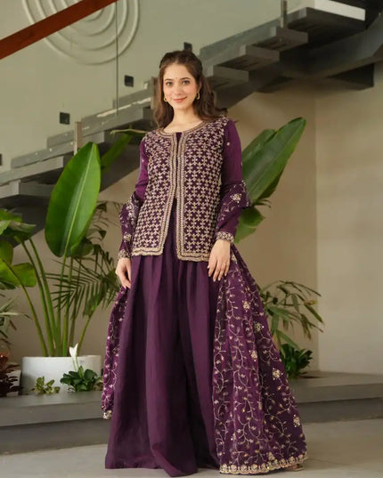 Mohini 9247 Fendy Palazzo Kurti Dupatta With Embroidery Work 2025