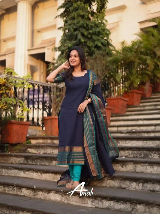 Yasu Vol 57 Kanchi Cotton South Style Kurti Pant Set Design