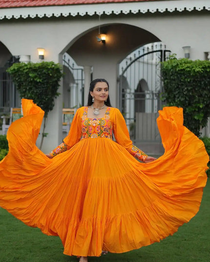 Mohini 9255 Mustered Navratri Gown Collections 2025