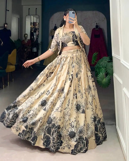 WMN 1129 Tussar Silk Wedding Festive Lehenga Collection