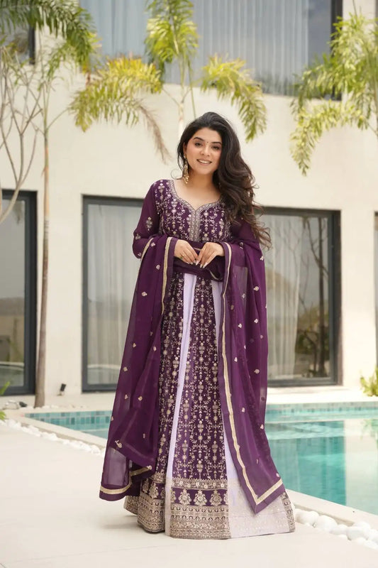 Mohini 9250 Blooming Gown Dupatta Party Wear Collection