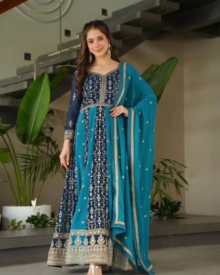 Mohini 9250 Designer Readymade Gown Dupatta Collection