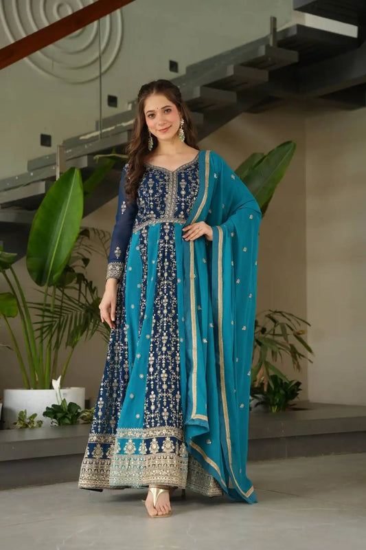 Mohini 9250 Designer Readymade Gown Dupatta Collection