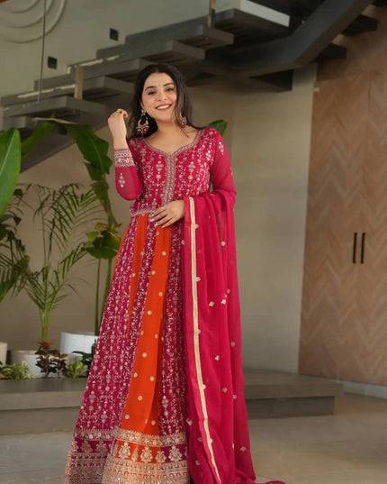 Mohini 9250 Designer Readymade Gown Dupatta Collection 2025