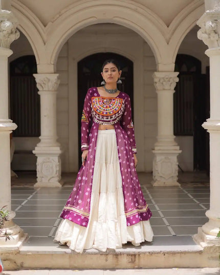 Moni 5043 Kurti Lehenga Navratri Party Collection Online 2025