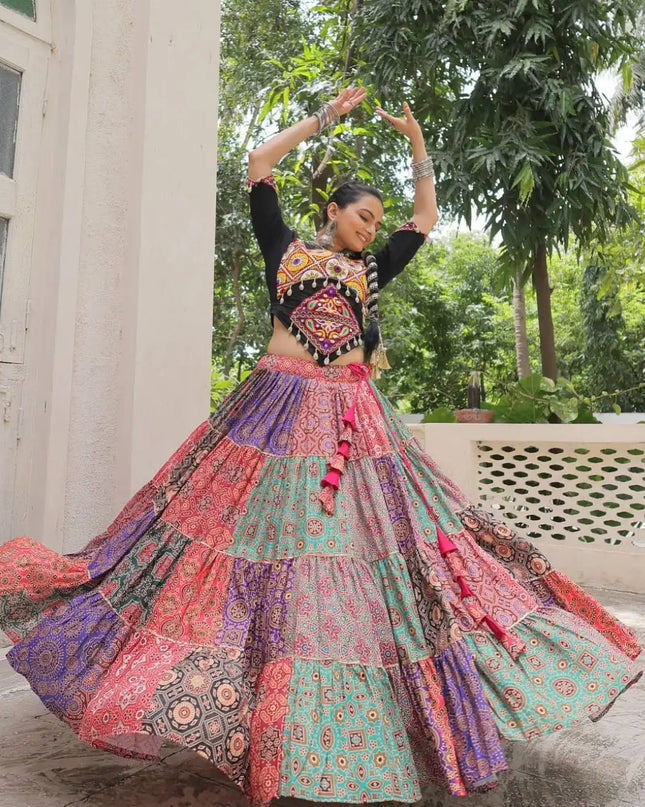 Mohini 7133 Multi Color Cotton Navratri Chaniya Choli