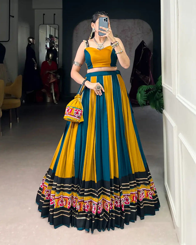 WMN 1619 Navratri Rayon Stitched Lehenga Choli Collection 2025