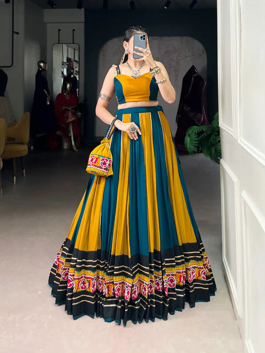 WMN 1619 Navratri Rayon Stitched Lehenga Choli Collection 2025
