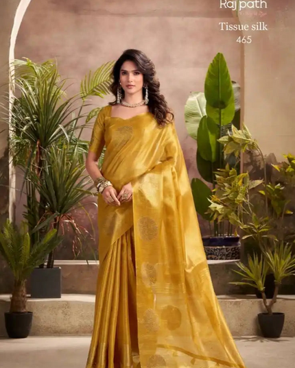 Rajpath Kiri Silk Tissue Silk Party Wear Saree 465