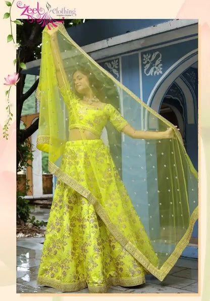 Zeel Vol 17816 Neon Slub Silk Designer Wedding Lehenga Choli 2025