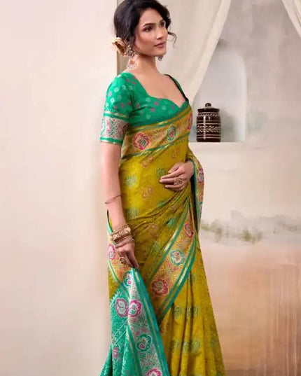 Rajpath Airavat Patola Silk Festival Wear Saree Wholesale 506