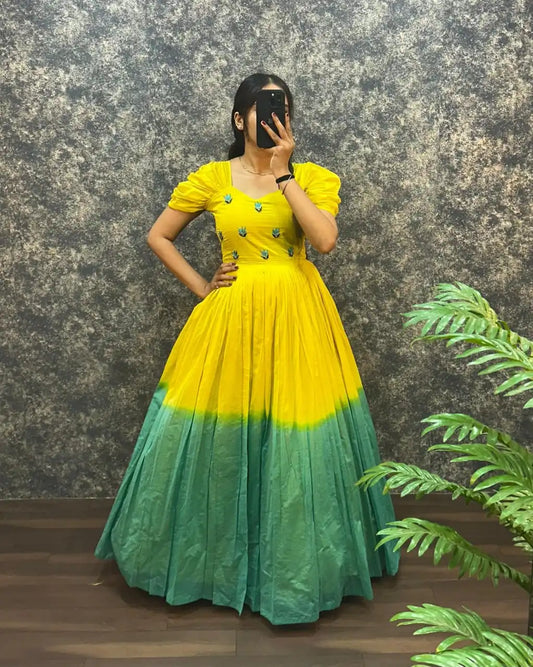 Vally Vol 81 Ladies Mul Cotton Frock Kurti With Fancy Sleeve