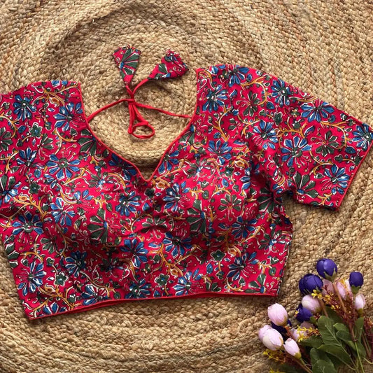 Ruhi Vol 48 Kalamkari Print Readymade Blouse