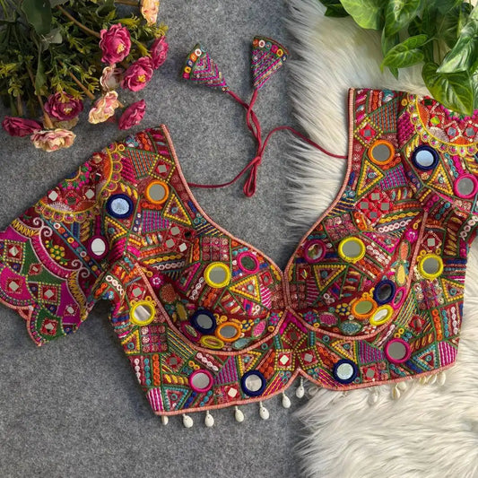 Ruhi Vol 55 Italian Silk  Navratri  Blouse Collection