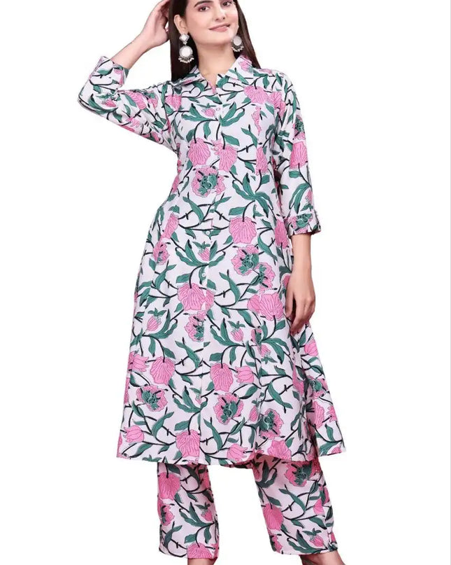 RM Rayon Digital Print Long Co Ord Western Suit Collection