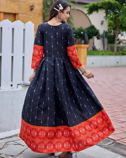 Aradhna 2032 Rayon Anarkali Long Flair Gown Collection