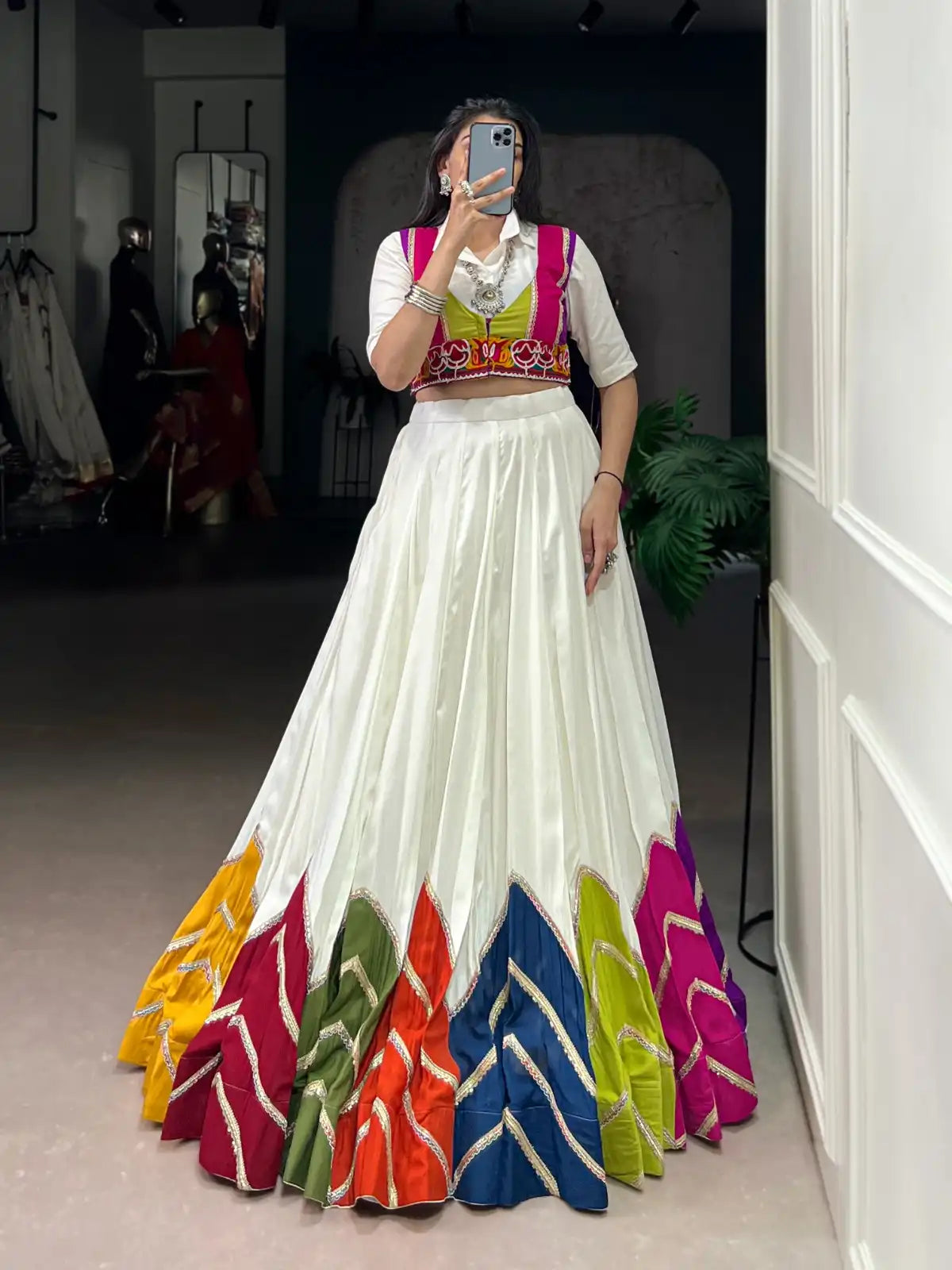 WMN 1660 Rayon Lehenga Choli Navratri Collection