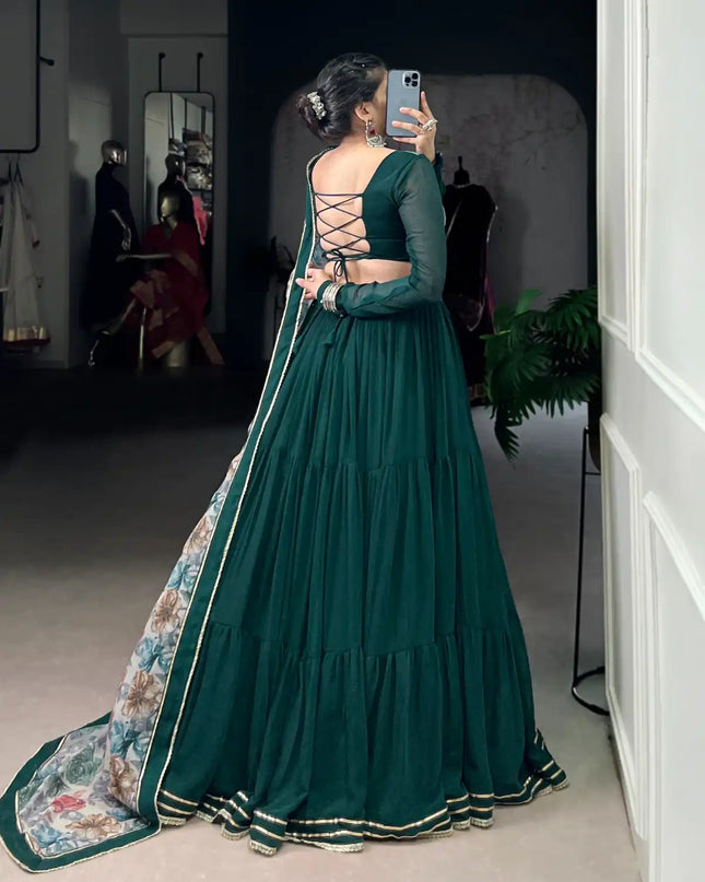WMN 1710 Marble Ghagra Choli Navratri Collection 2025