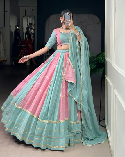 WMN 1682 Rayon Georgette Chaniya Choli Navratri Collection
