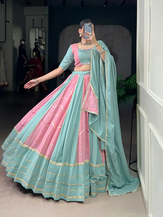 WMN 1682 Rayon Georgette Chaniya Choli Navratri Collection