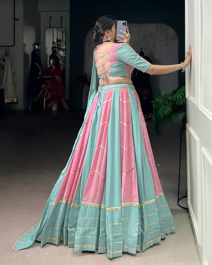 WMN 1682 Rayon Georgette Chaniya Choli Navratri Collection