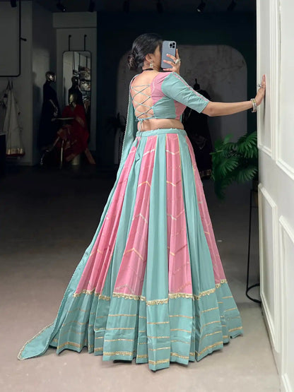 WMN 1682 Rayon Georgette Chaniya Choli Navratri Collection