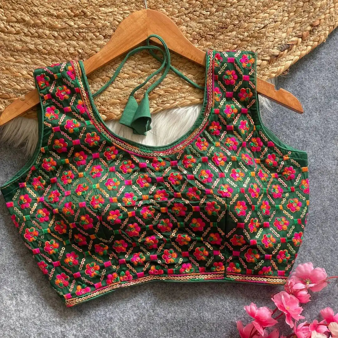 Ruhi Vol 59 Row Silk Readymade Party Wear Blouse