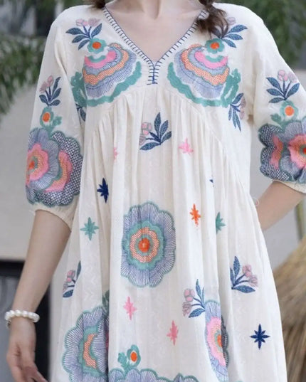 RM Cotton Western Short Top Floral Tunic Collection