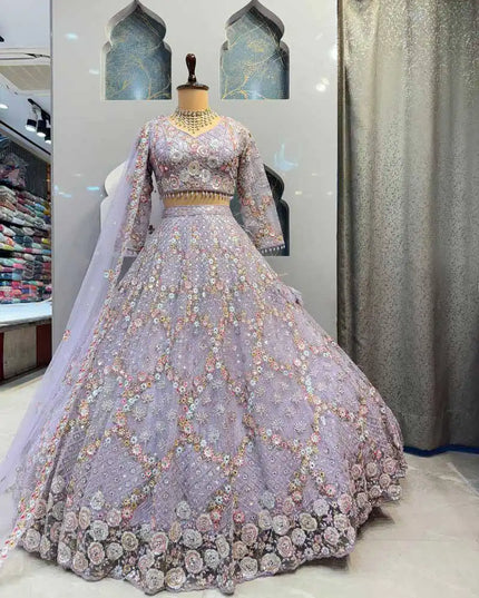 SBD 1785 Butterfly Net Lehenga Choli Wedding Collection