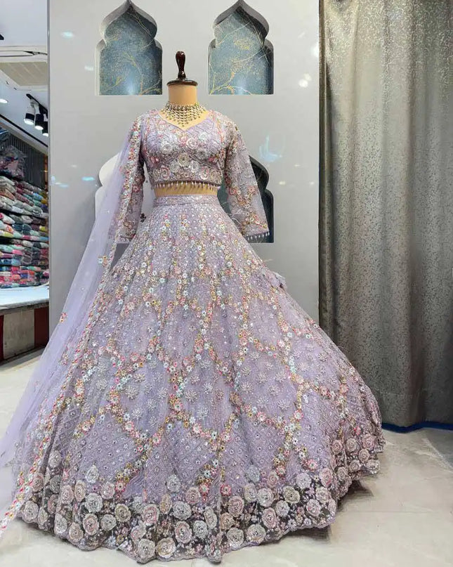 SBD 1785 Butterfly Net Lehenga Choli Wedding Collection