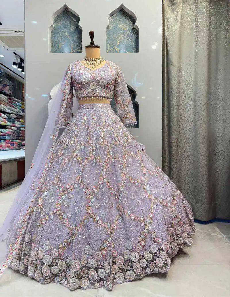 SBD 1785 Butterfly Net Lehenga Choli Wedding Collection