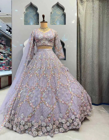 SBD 1785 Butterfly Net Lehenga Choli Wedding Collection
