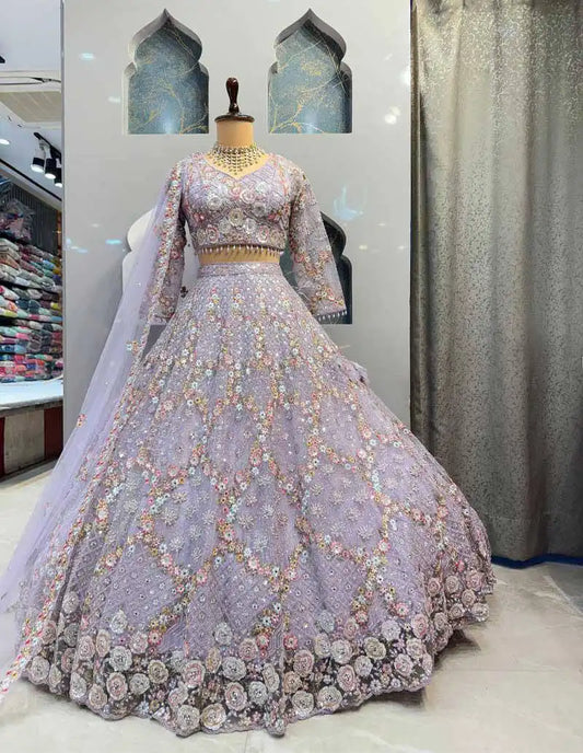 SBD 1785 Butterfly Net Lehenga Choli Wedding Collection