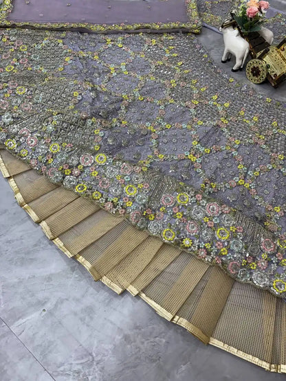 SBD 1785 Butterfly Net Lehenga Choli Wedding Collection