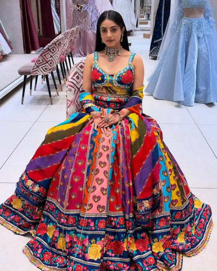 SBD 1786 Fox Georgette Lehenga Choli Digital Print Wedding Collection