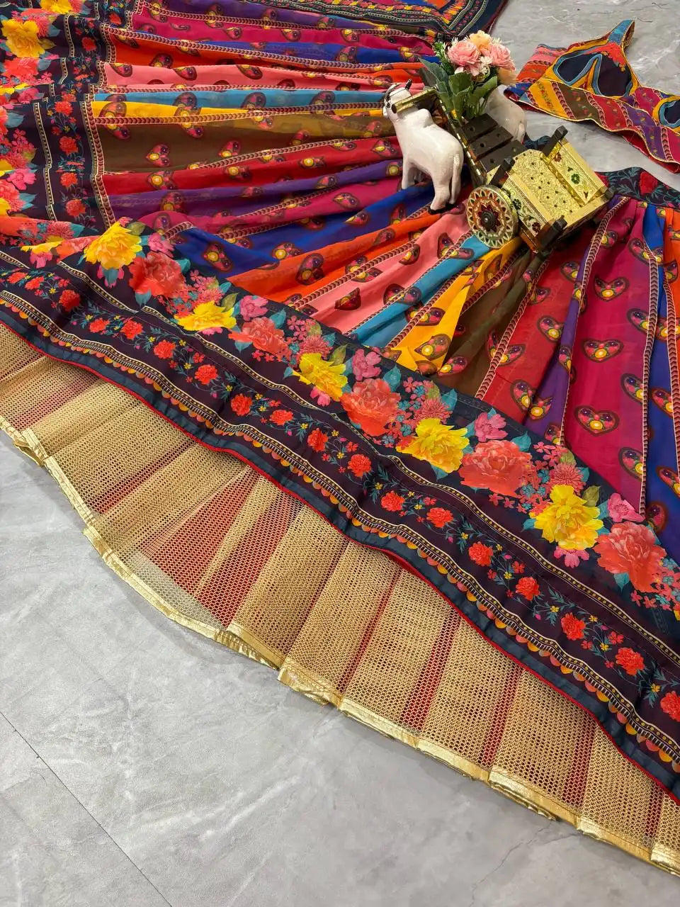 SBD 1786 Fox Georgette Lehenga Choli Digital Print Wedding Collection