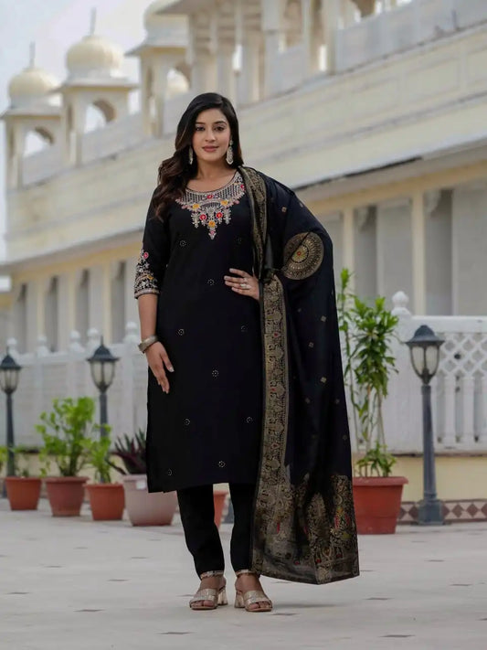 Lila Vol 25 Roman Silk Kurti Pant Dupatta Festival Collection