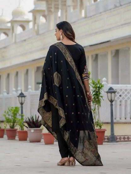 Lila Vol 25 Roman Silk Kurti Pant Dupatta Festival Collection