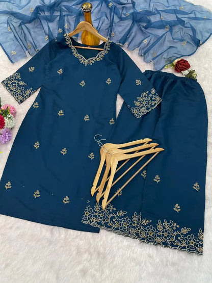 Beauty J 1008 Roman Silk Readymade Dress Diwali Fastival 2025