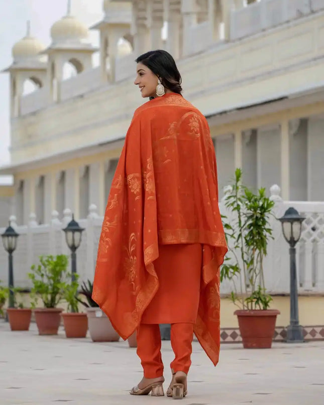 Lila Vol 21 Roman Silk Kurti Pant Dupatta Collection