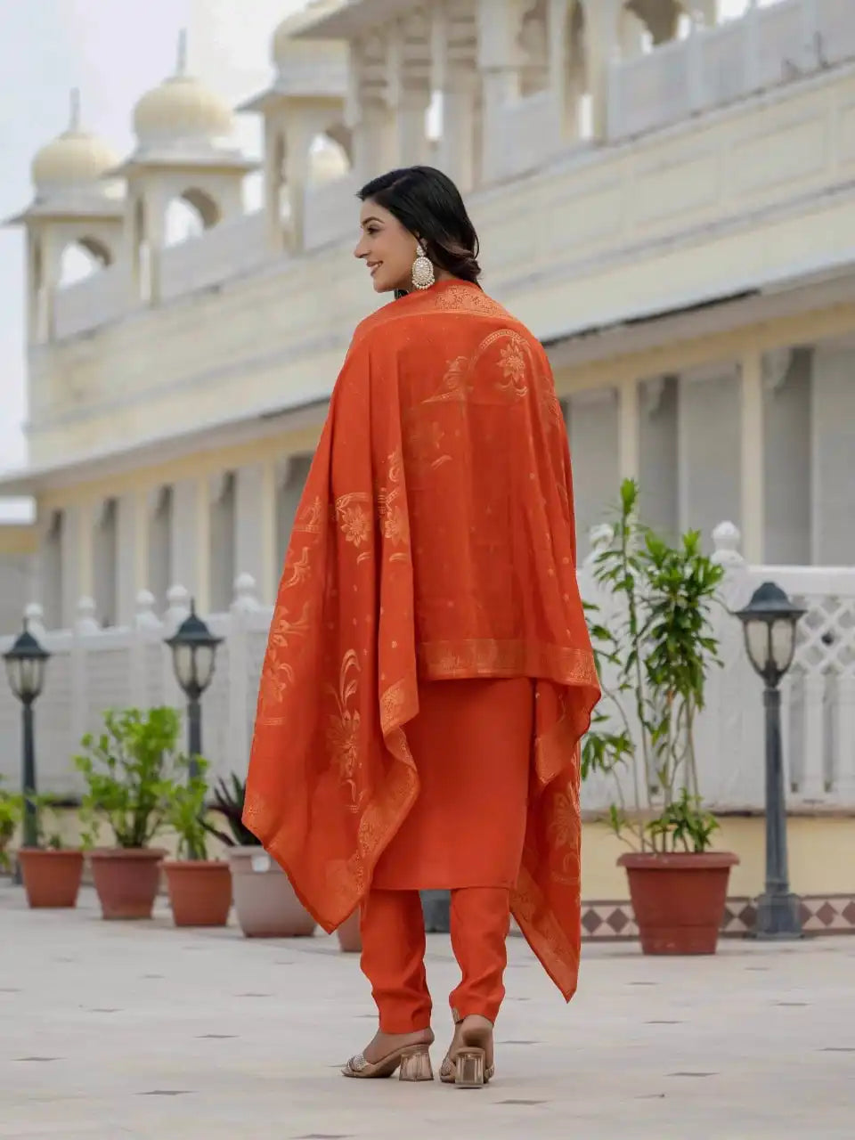 Lila Vol 21 Roman Silk Kurti Pant Dupatta Collection